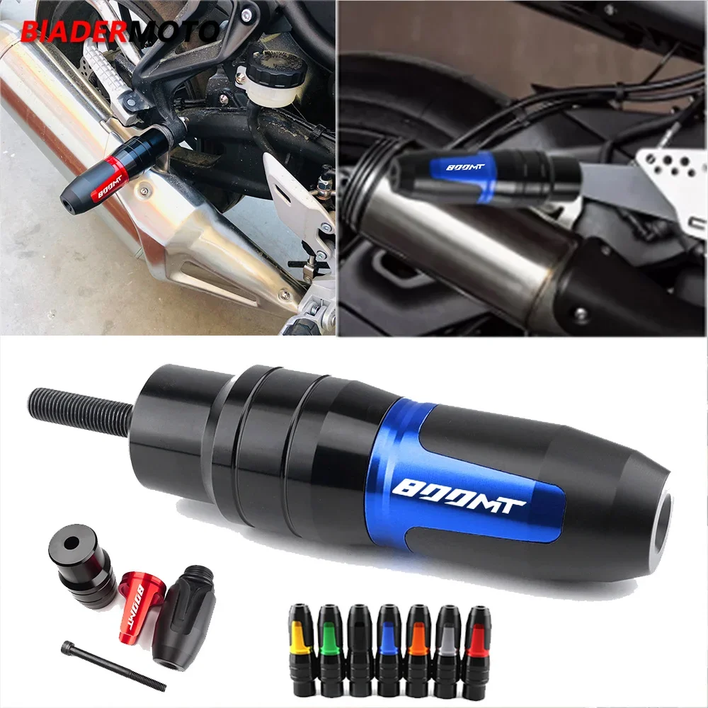 

For CFmoto 800MT 800 MT MT800 Sport/Touring 800MT-X CNC Motorcycle Crash Pads Exhaust Sliders Frame Protector With Logo