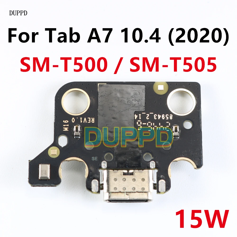 Charging Flex  For Samsung Galaxy Tab A7 10.4 (2020) SM-T500/T505 USB Charge Port Jack Dock Connector Charging Board Flex Cable