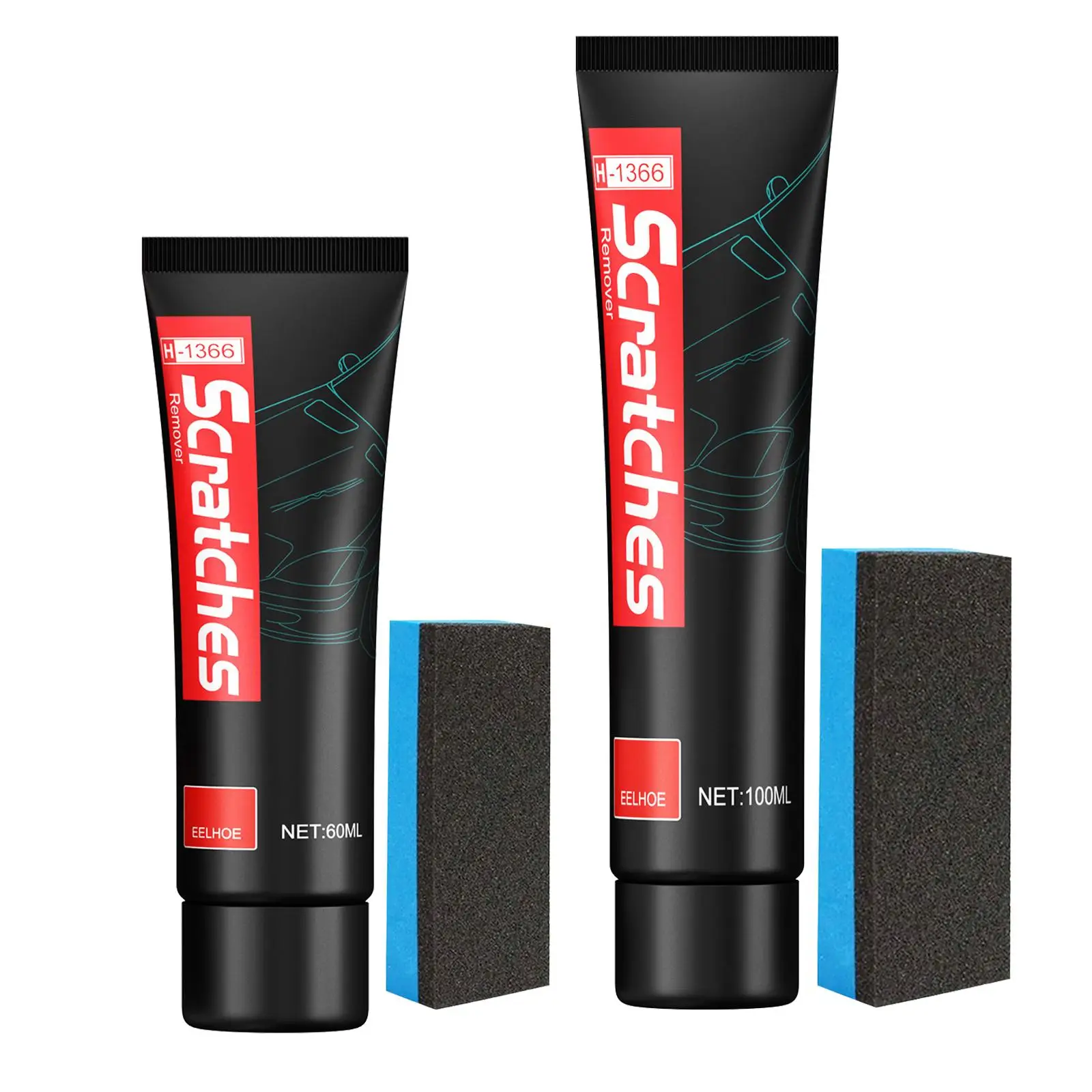 Car Scratch Remover, Polishing & Grinding, Car Paint Repair Paste Perfectly Matches Any Paint Colors