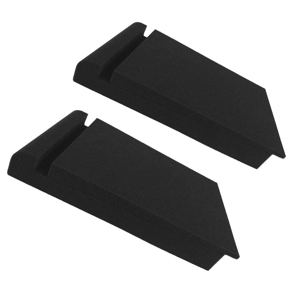 2Sets Luidspreker Schokbestendig Spons Pad Anti-Vibratie Kussen Audio Geluidsisolatie voor Desktop en Audio Apparatuur