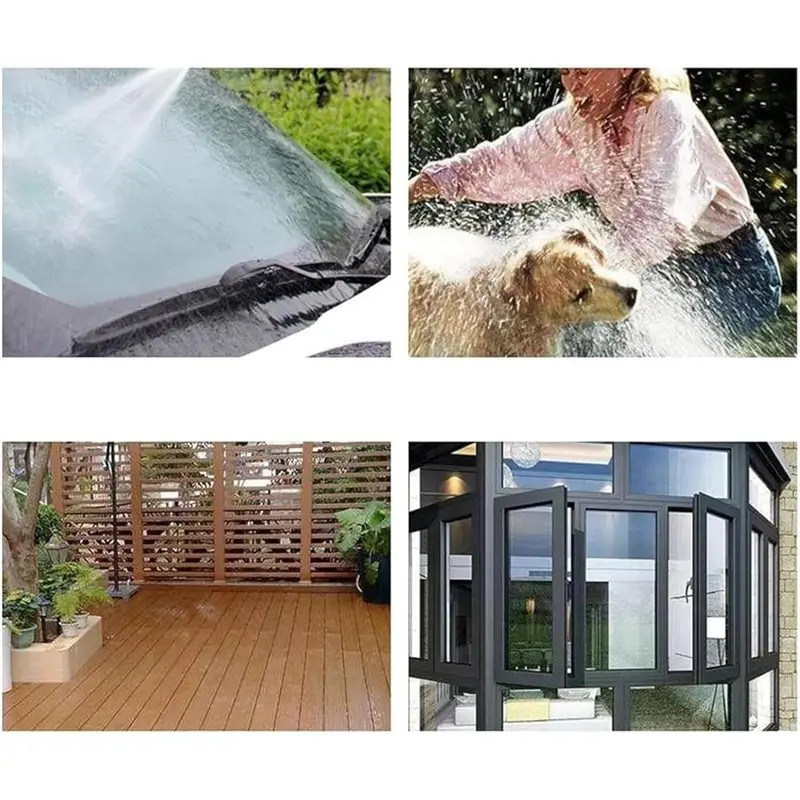 BHTS-Effortless Dirt& Stain Removal Hose Hawk Pressure Washer, Three Spray Modes, Universal Design And Simple Installation