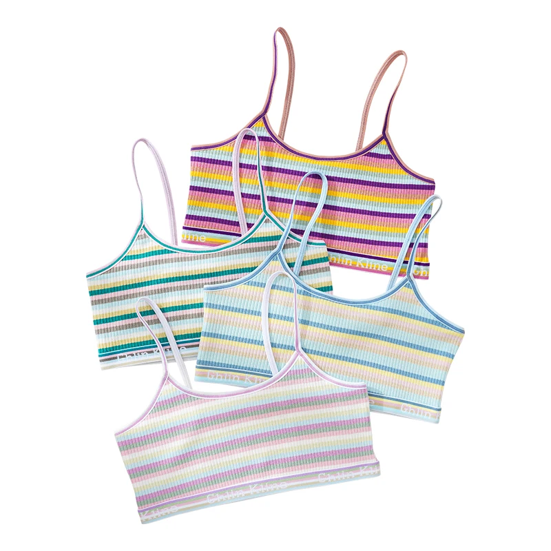 Uniform size Girls halter bra middle school high school vest pajamas