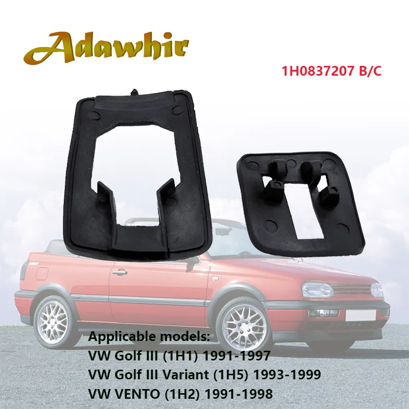 Door Lock Cylinder Repair Kit for VW Golf MK3 Vento Jetta Seat Toledo Skoda Octavia Front Left Right Rebuild Set 1H0837207C