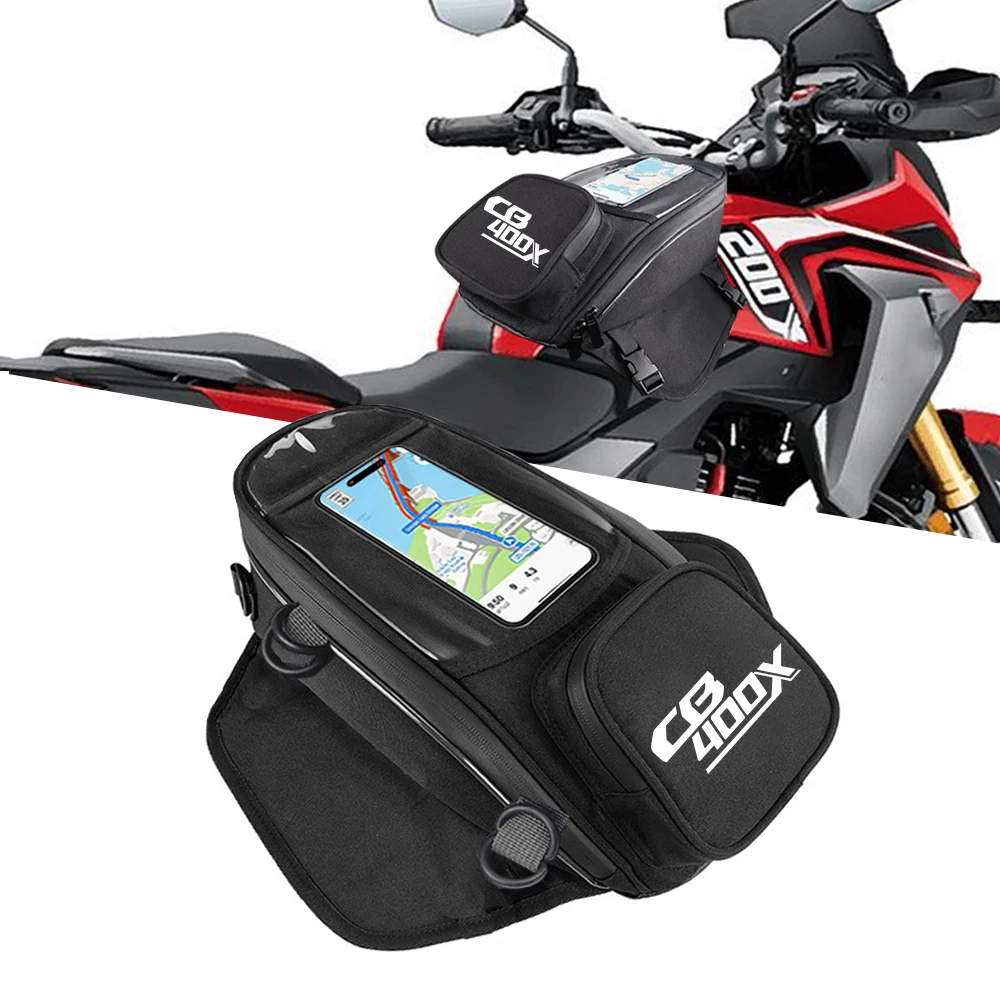 Для CB500X CB400X CB500 CB400 2019-2023 навигационный пакет топливного бака мотоцикла водонепроницаемый Для CB500X CB400X CB500 CB400 2019-2023 навигационный пакет топливного бака мотоцикла водонепроницаемый