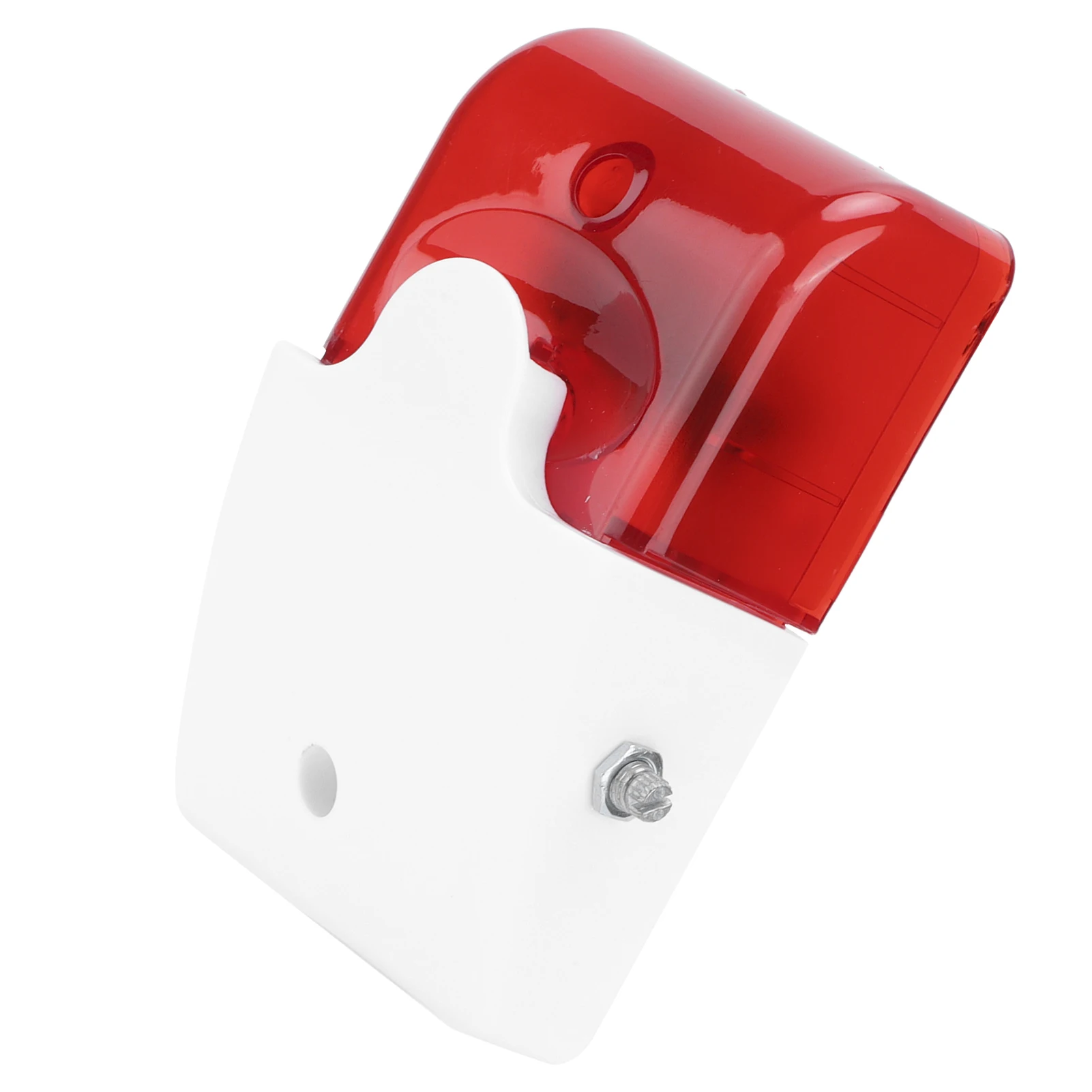 ضوء الصوت فلاش الطنان الصوت ضوء إنذار السلكية 12VDC حجم قابل للتعديل القرن لمباني المكاتب الفنادق