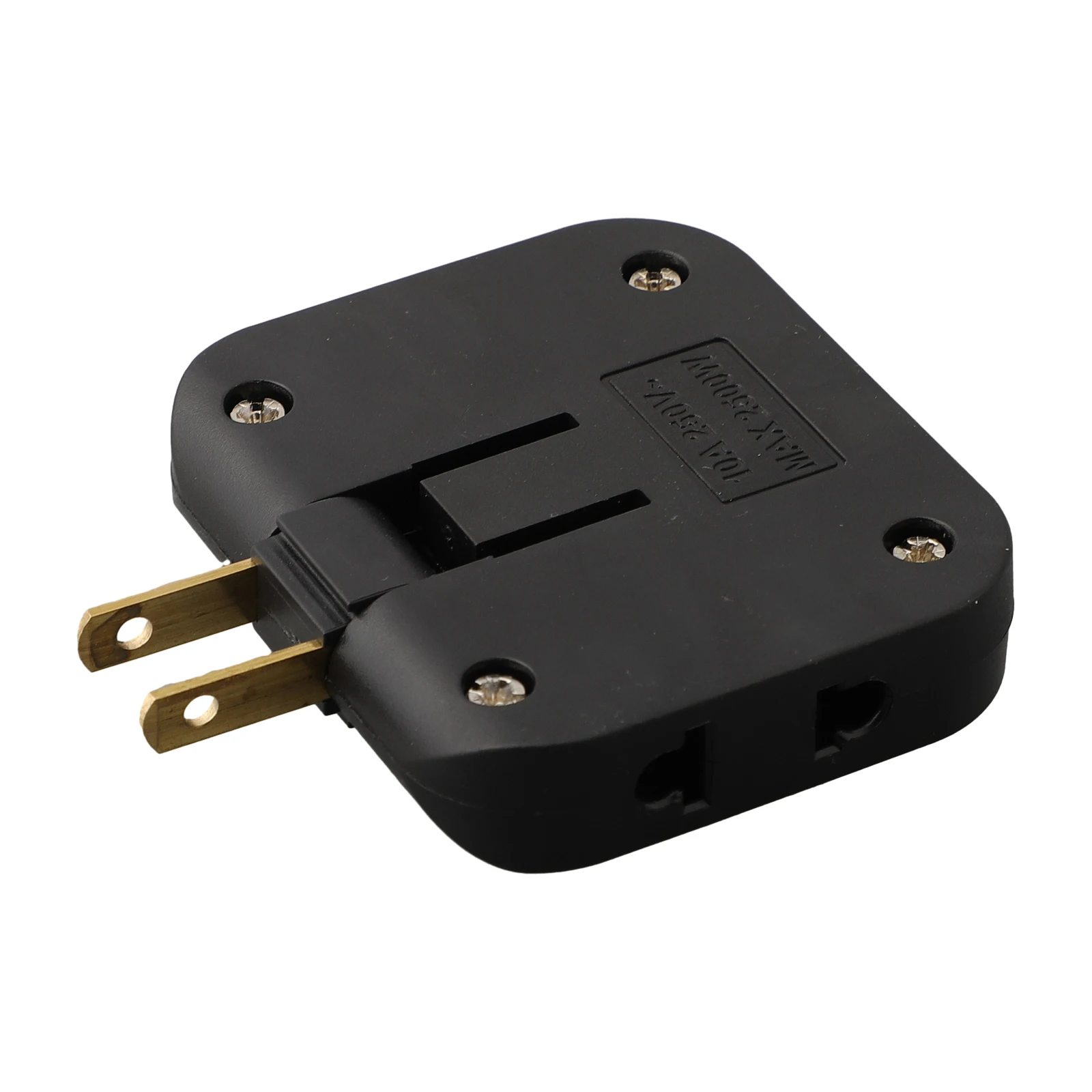 180 Degree Rotation Outlet European AC Power Outlet For Compact Areas 180 Rotation 3 AC Outlets Ultra-thin Design