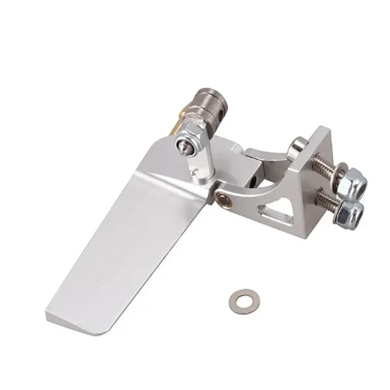 1PC RC Boote Ersatzteile 52mm Saug Ruder Metall Lenkrad Ruder für 30-50cm RC Bürstenlosen elektrische Boot DIY Zubehör