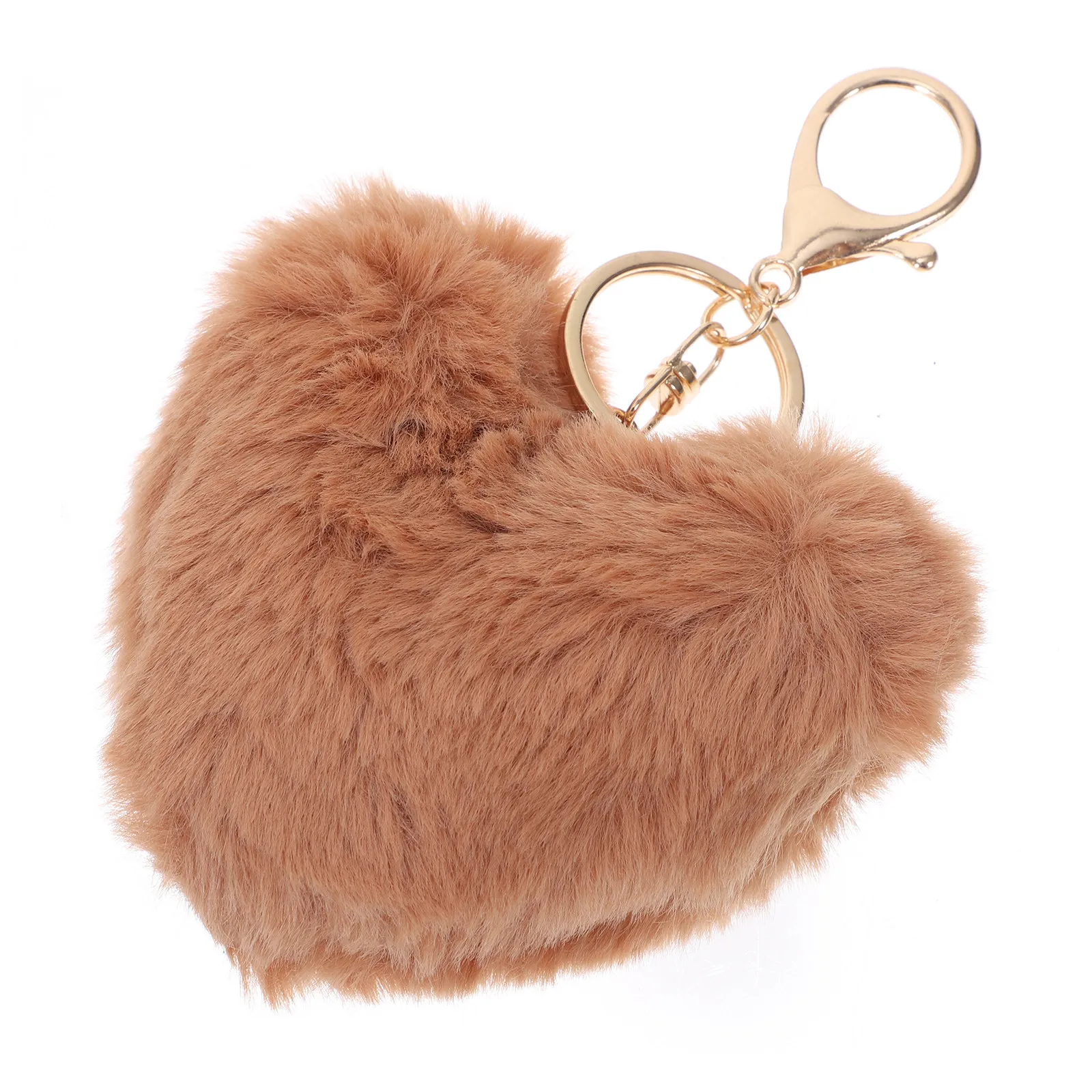 

1Pcs Unique Furry Ball Key Chain Stylish Bag Accessory Key Ring Pendant for Backpacks Wallets Car Keys Daily Use Gift