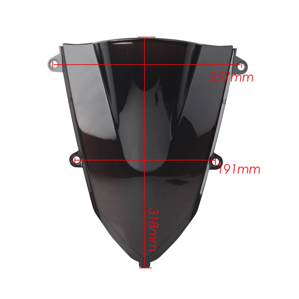 Motorcycle For Honda CBR 500R CBR400R CBR 500R 2019 2020 2021 2022 2023 Double Bubble Windshield Deflector Protector Wind Screen