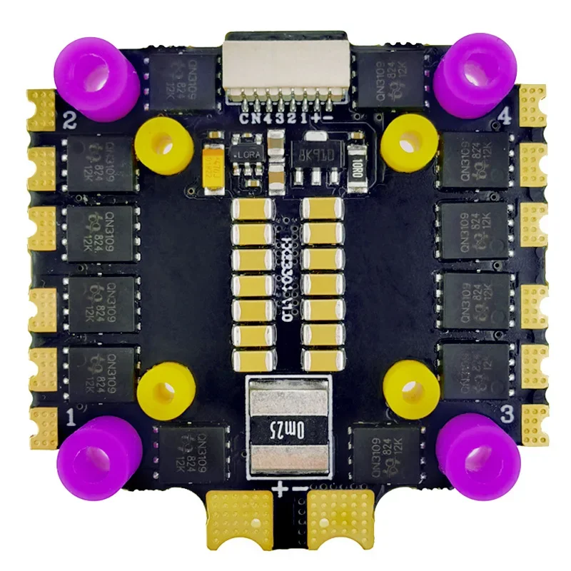 

20x20 мм/30,5x30,5 мм 2-6S BLS 45A 4 в 1 ESC ESC с двойным отверстием