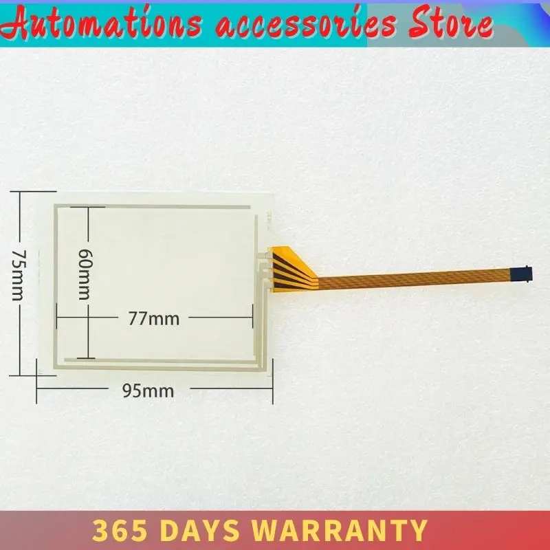 Digitizer Panel layar sentuh kaca, dengan Keyboard Keypad membran untuk 2711PC-B4C20D8 For 2711P-K4C5D8