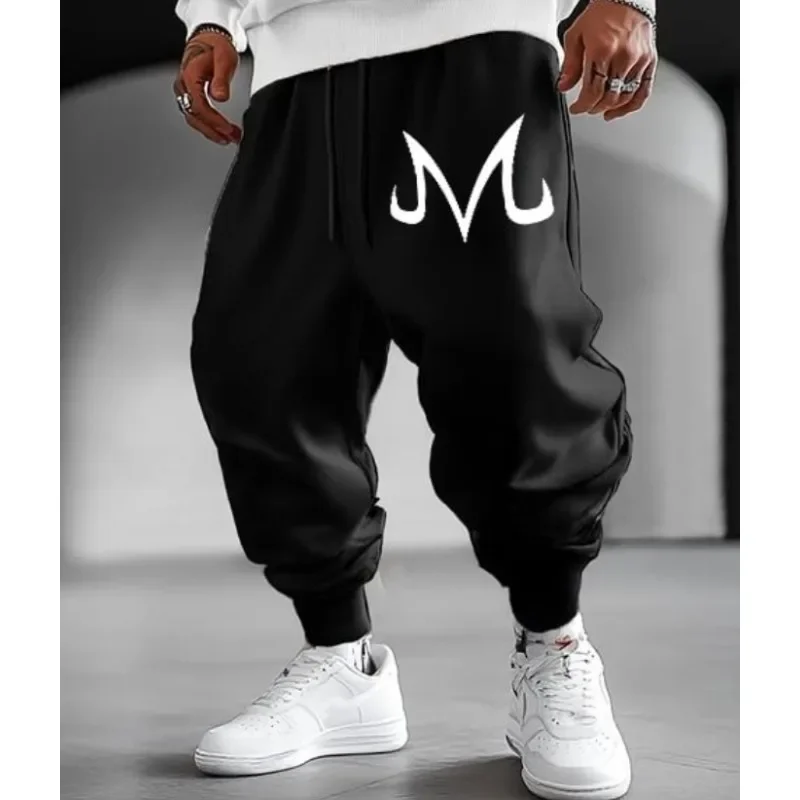 

Dragon Ball Trend Explosion 2025 Men's Anime Loose Jogging Streetwear Summer Casual Pants Dark Printed Breathable Cotton