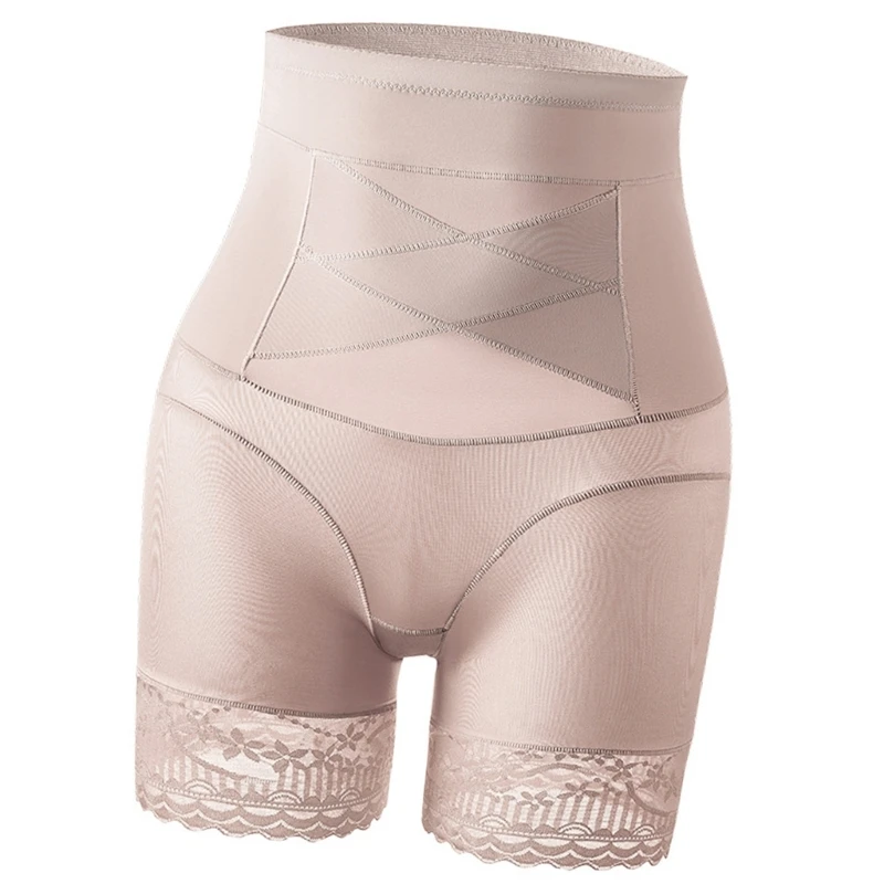 女性のおなかコントロールレーストリムシェイプウェアショーツハイウエストバットリフティング太ももスリム下着ボディシェイパーパンティー