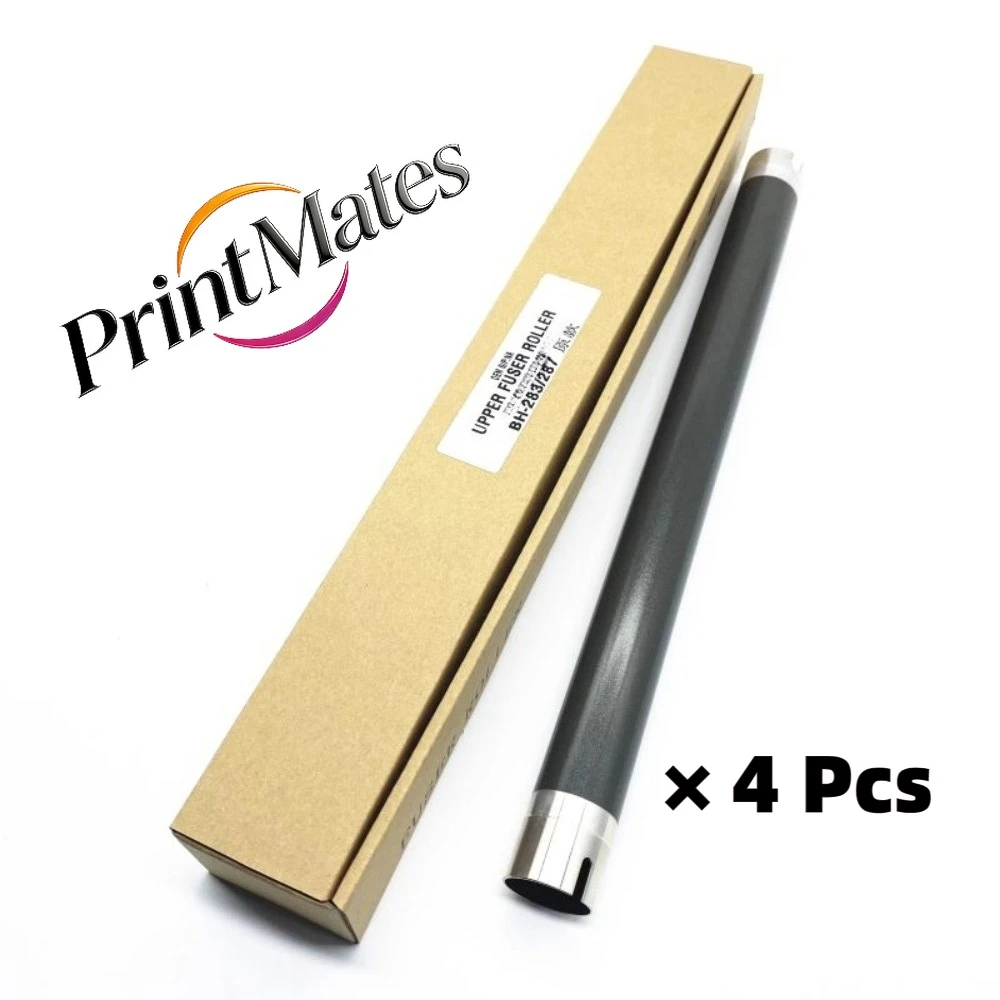 

4 шт. Оригинальные качественные верхние термовалки для фьюзера Konica Minolta Bizhub 200 250 350 223 283 363 423 7828 226 306 227 287 367