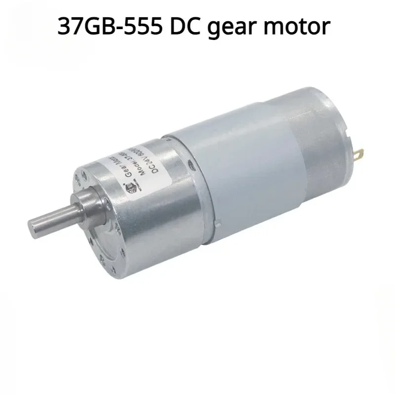 DC high torque speed regulating motor 555 micro speed motor 12V/24V DC reverse rotation low speed motor