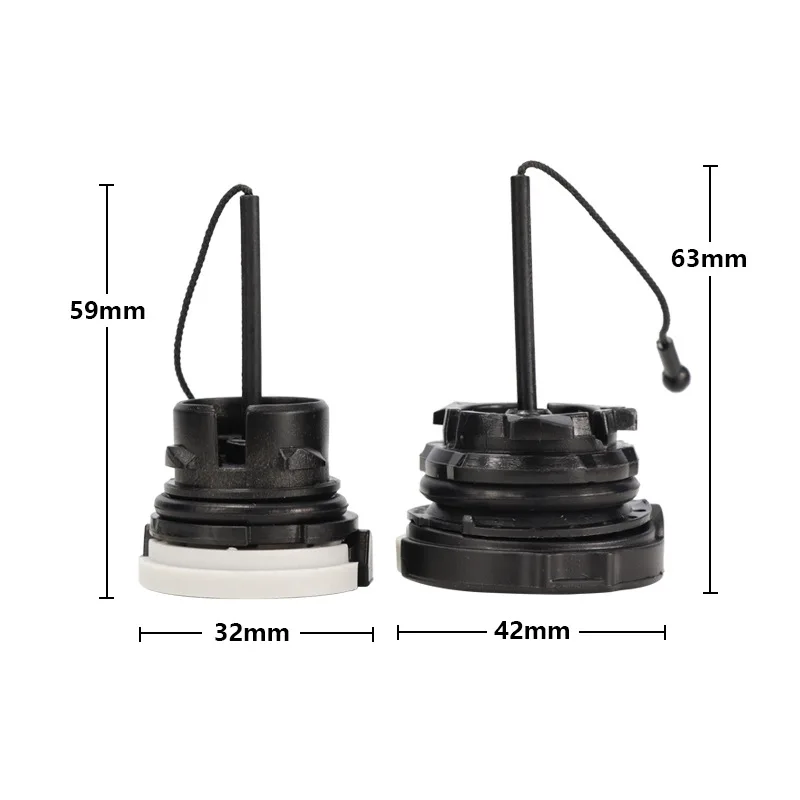 2pcs Fuel Oil Cap Kit Fit For STIHL MS171/181 MS200/210 MS230/240/250/260 MS340 MS200T MS211 MS192 MS192T Chainsaw Fuel Tank Cap