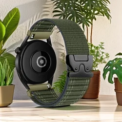Wave Nylon Loop for Garmin venu/vivomove 3s Watch Band Parachute Style Buckle Elastic Strap for Garmin Forerunner265/255/245