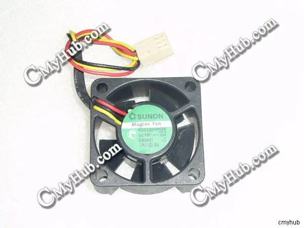 For SUNON KDE1204PKVX MS.M DC12V 1.6W 4020 4CM 40MM 40X40X20MM 3pin Cooling Fan KDE1204PKVX