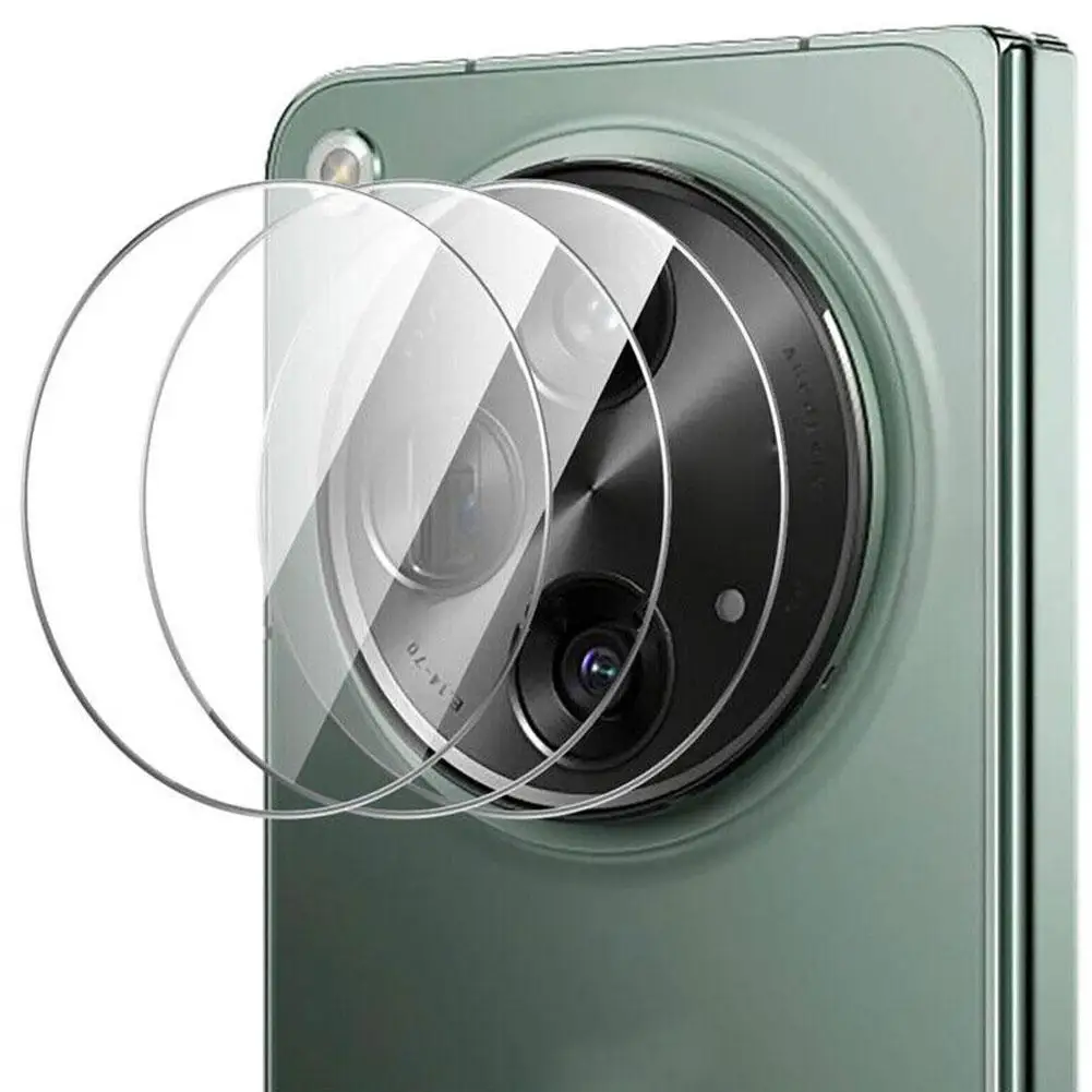 3D Curved Camera Lens Protector For OnePlus Open Full Coverage Camera Lens Protective Film Tempered Glass For OnePlus Open Film