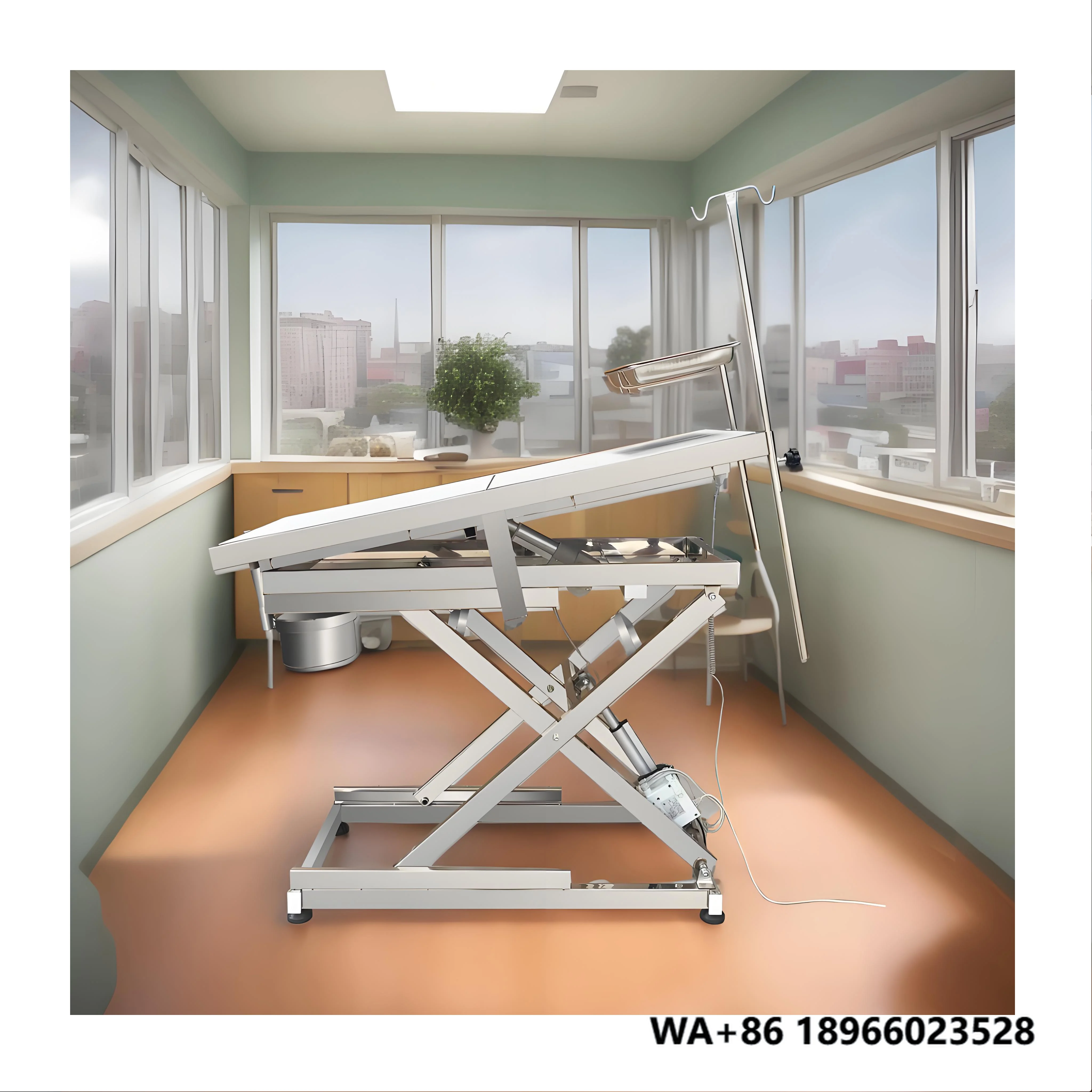 

Sustainable Stainless Steel Examination Surgical Table for Veterinary Hospitals Silver Operating Pet Vet Case for Animal