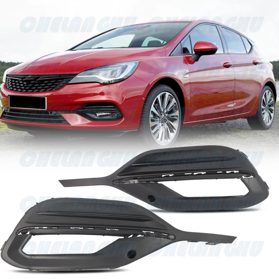 

For Vauxhall/Opel Astra K 2020 2021 2022 2023 2024 Car accessories Front Fog Lights Lamp Grille Cover 39163601 39163602