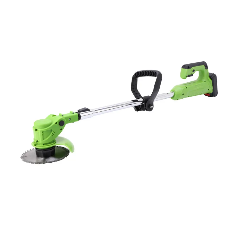 High Power Rechargeable Lithium Cordless Electric Grass Trimmer Garden Pruning Tools Factory Lawn Mower Portable Grass Cutter