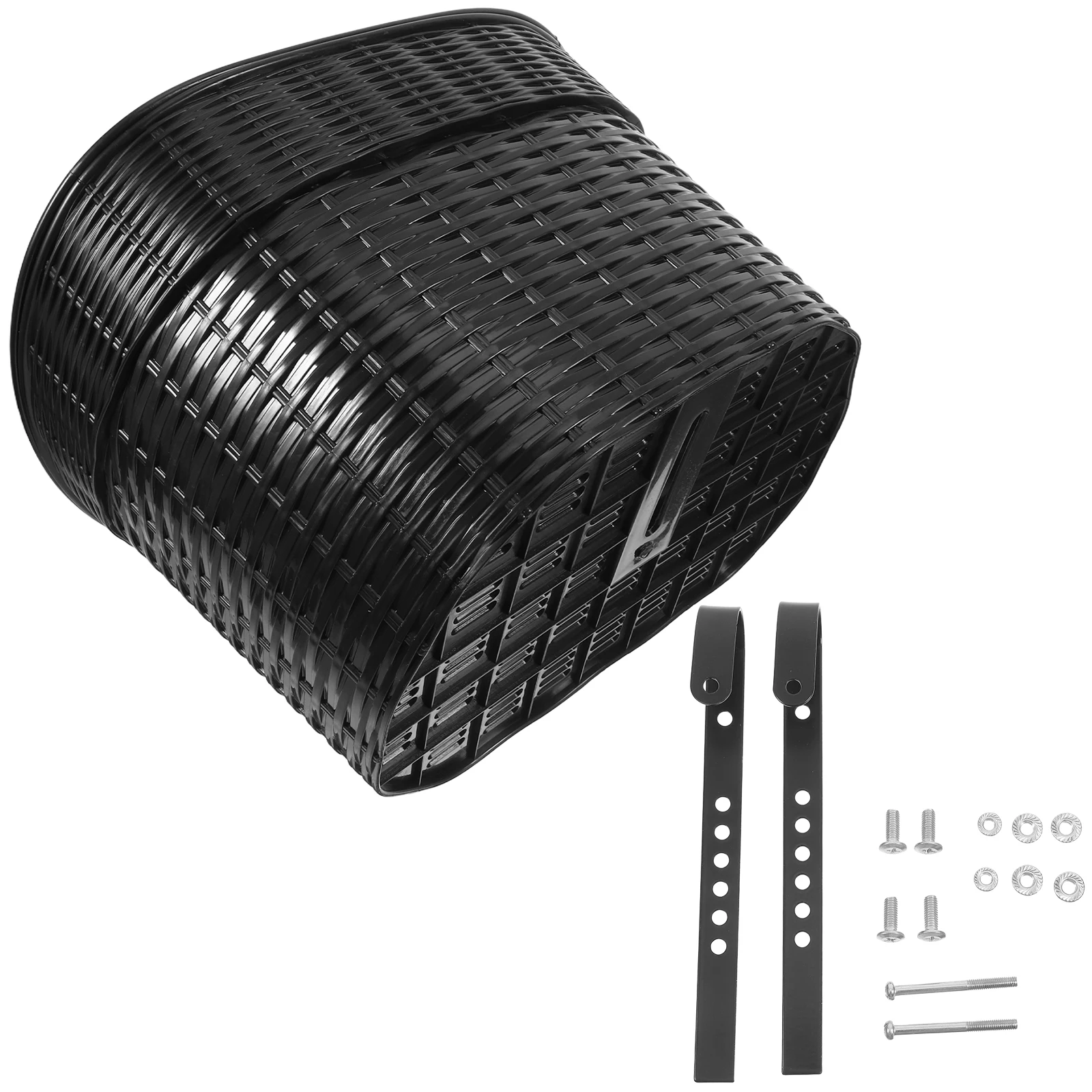 

Bicycle Basket for Scooter Electric Bike Accessories Durable Plastic Front Rack Mountain Bikes H Storage