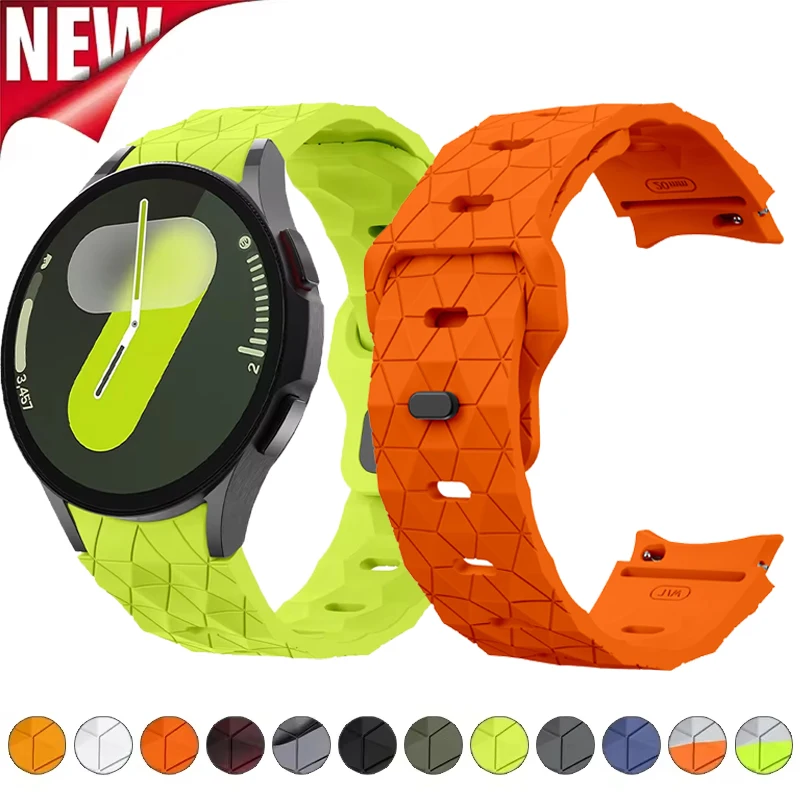 Silikonarmband für Samsung Galaxy Watch 7 6 5 4 40 mm 44 mm 6 4 Classic 43 mm 47 mm Sportarmband für Galaxy Watch 5Pro 45 mm Band