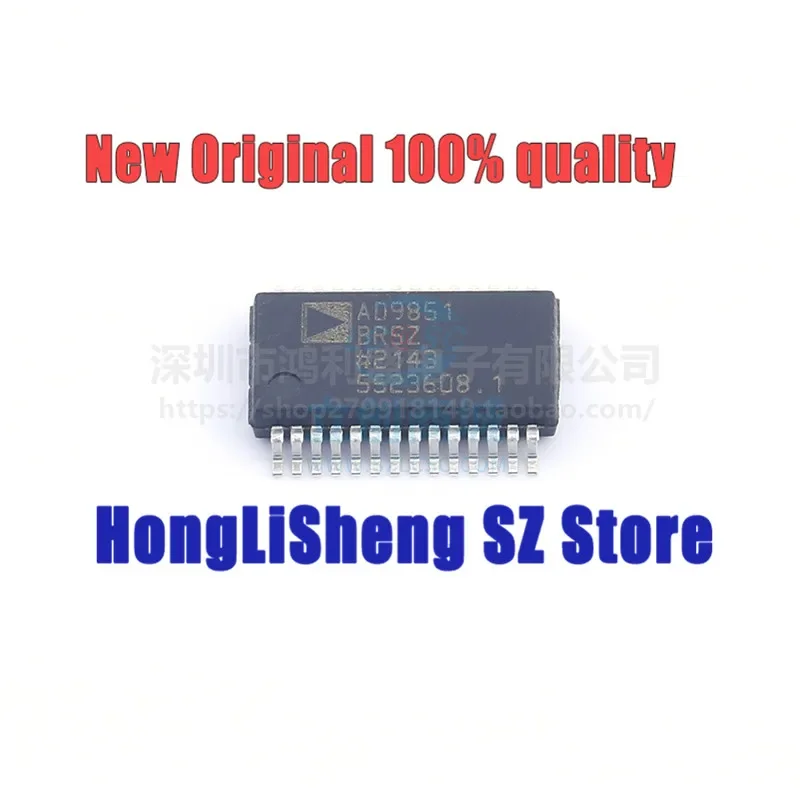 

1pcs/lot AD9851BRSZ AD9851BRS AD9851 AD9851 BRSZ SSOP28 Chipset 100% New&Original In Stock