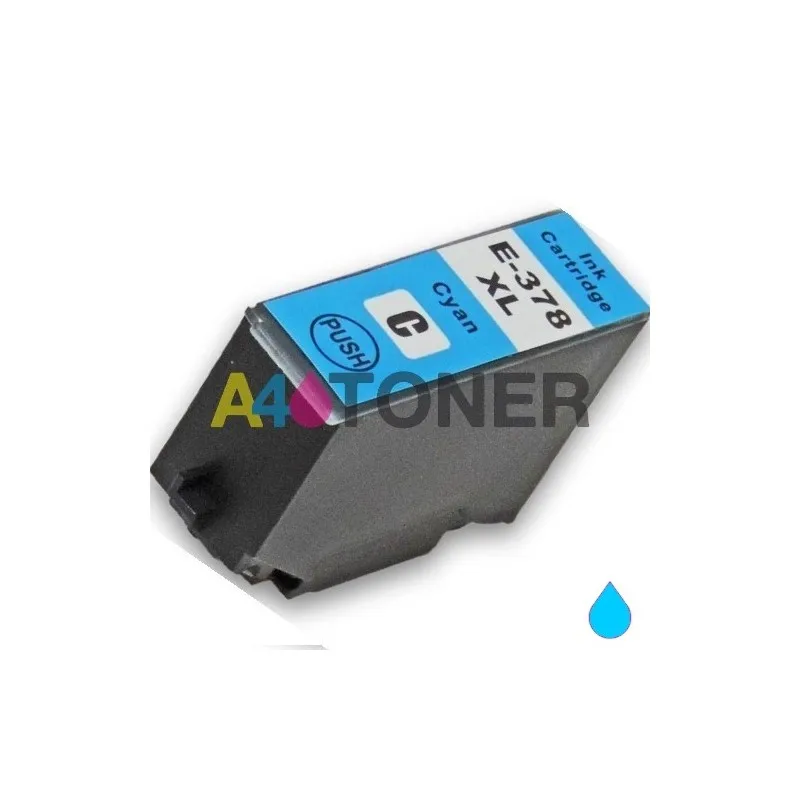 Compatible ink cartridge T3792 / T3782 cyan alternative to epson original cartridge C13T37924010 / C13T37824010 A4