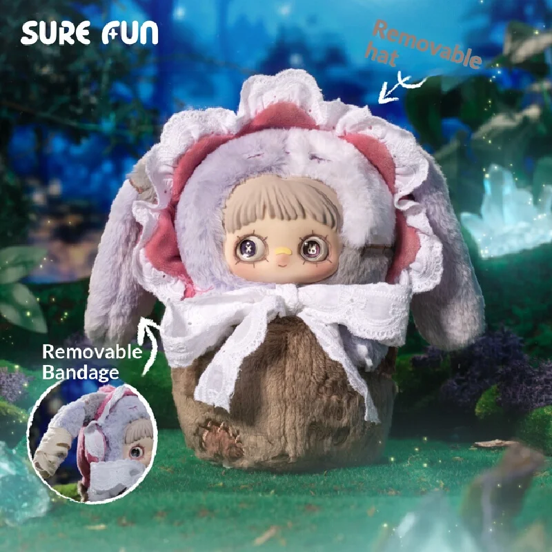 Sure Fun Plush Pendant Blind Box Twin Secret Realm Series Diy Scarf Modeling Light Sensitive Color Changing Graduation Gift