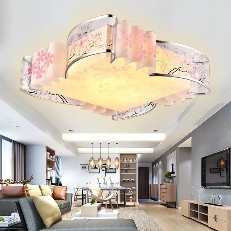 

Card led bedroom lights romantic ceiling light dimming modern classic chinese style fashion