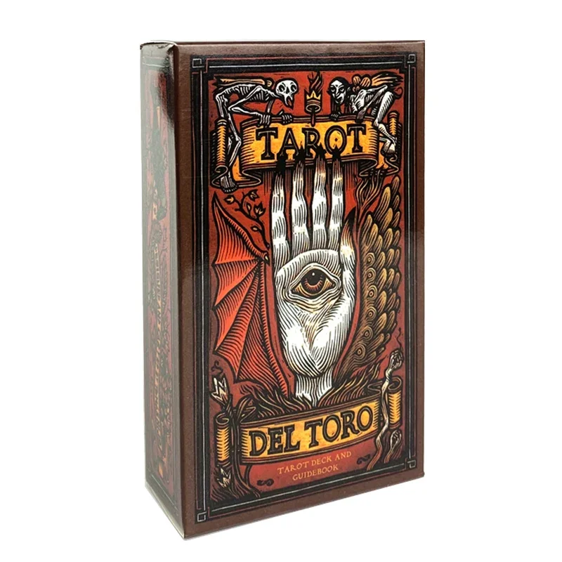 Del Toro Tarot Deck Board Game Entertainment Creative Divination Game Card With Full English PDF Guidebook For Child Adult