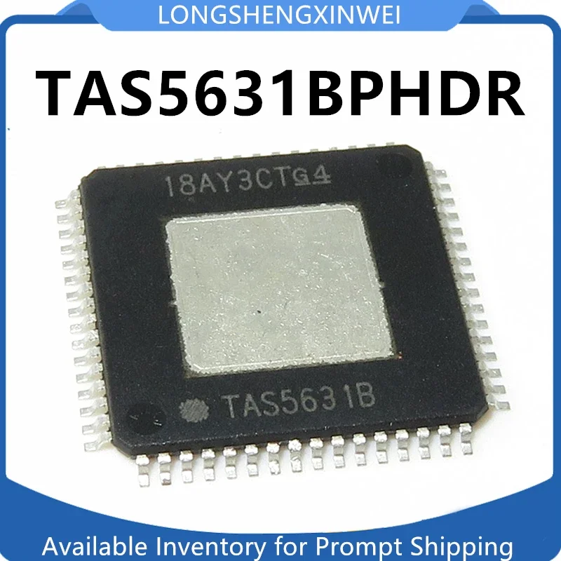 1PCS NEW TAS5631B TAS56318 TAS5631BPHDR Patch QFP64 Audio Amplifier