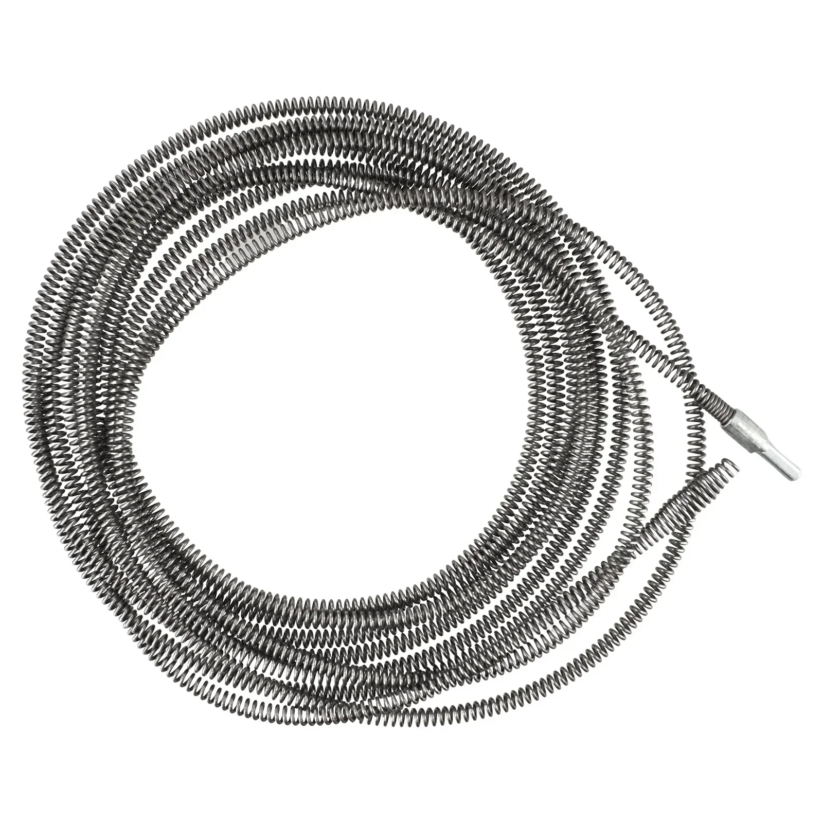 Effizientes Rohrreinigungsgerät, professionelles Rohrbaggerwerkzeug, 10 mm Federdurchmesser, 5 Meter Länge für Boden- und Abwasserabflüsse