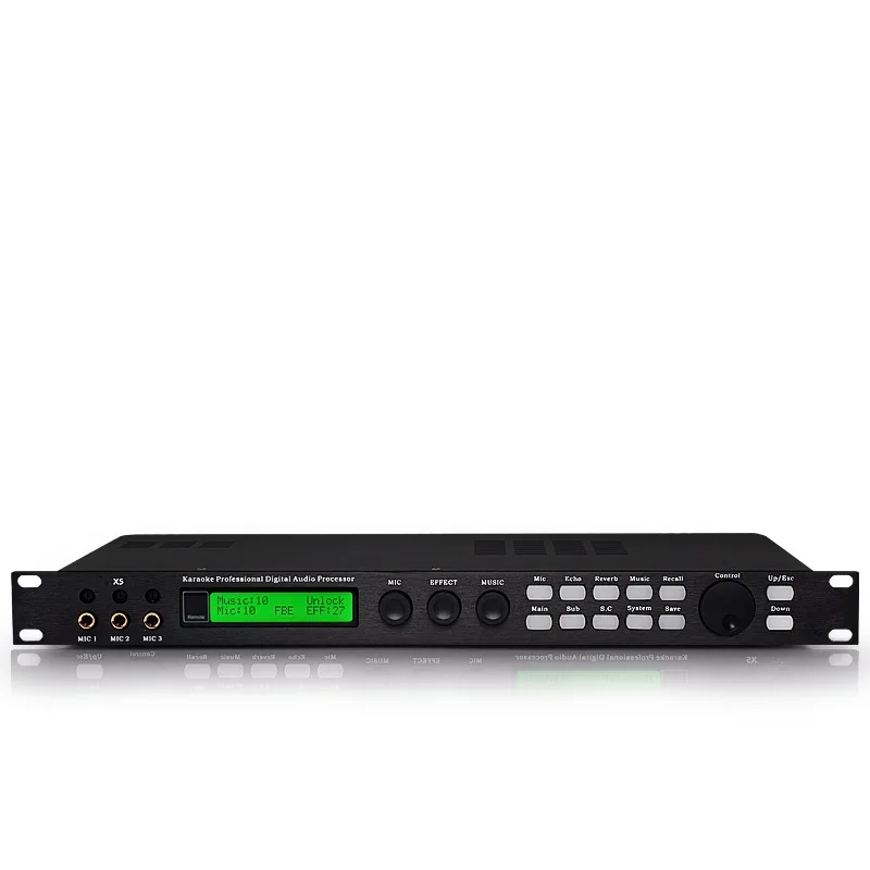 

X5/KTV Reverb Anti-Howl Front-Stage Microphone Effect Microphone/Digital Audio Processor