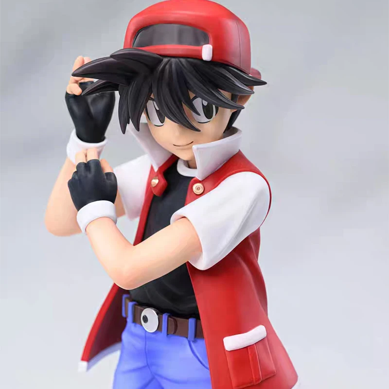 9 см Pokemen Red THE ORIGIN Аниме Фигурка Ash Ketchum Фигурки Коллекция ПВХ Статуя Коллекция Модель Настольный Декор Игрушки Подарок