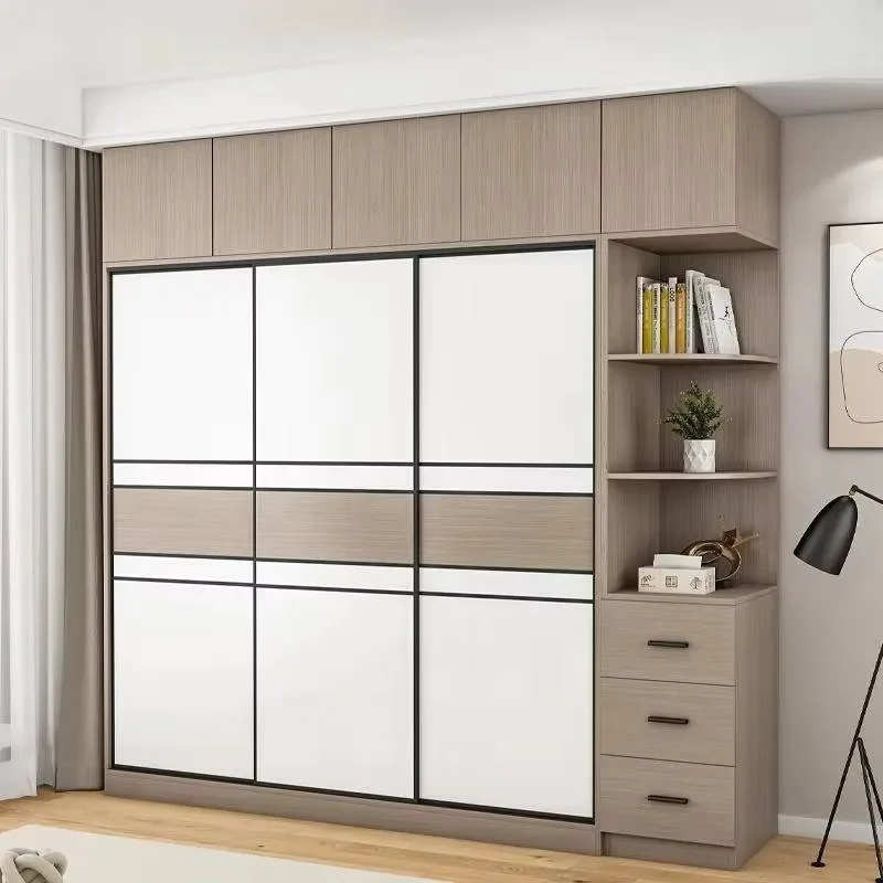 Sliding Doors Bedroom Wardrobes Organizer Modular Lounges Adult Clothes Closet Space Saving House Armario Para Ropa Furniture