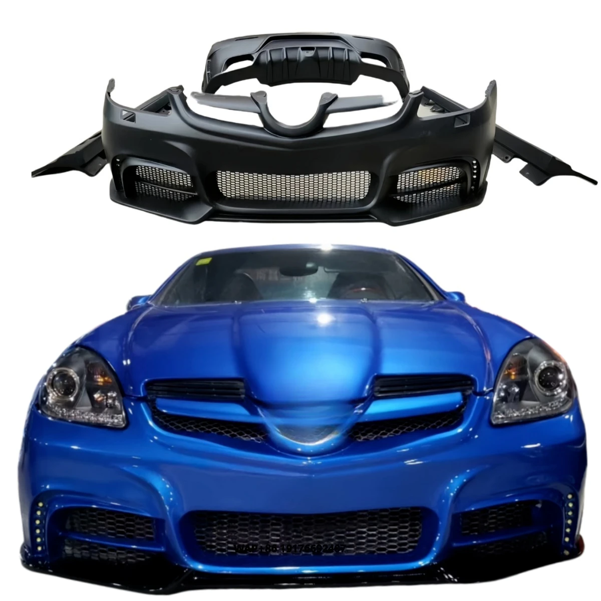 

High Quality Body Kit for SLK R171 Front and Rear Bumpers, Fenders, Side Skirts, Rear Spoiler, Spoiler