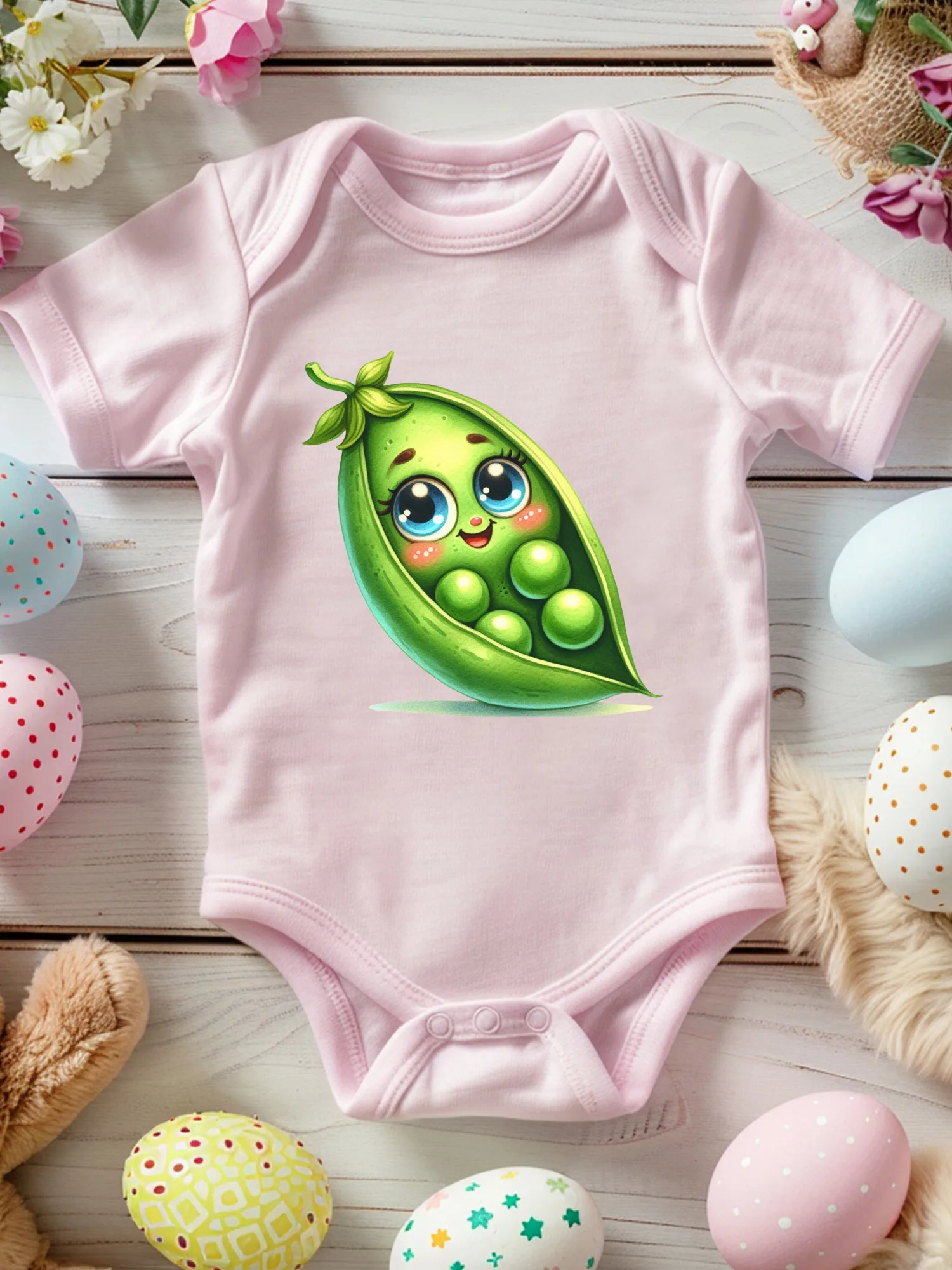 

Акварельный зеленый комбинезон для ползания унисекс, 100% хлопок, мягкий слип, всесезонный, розовый боди 190GSM