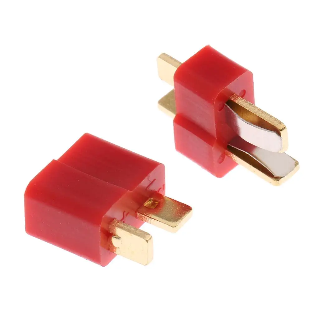 

T Plug Connectors Metal Plastic Accessory Set RC Lipo Battery Parts for Car Boat Helicopter Drone Remote Control