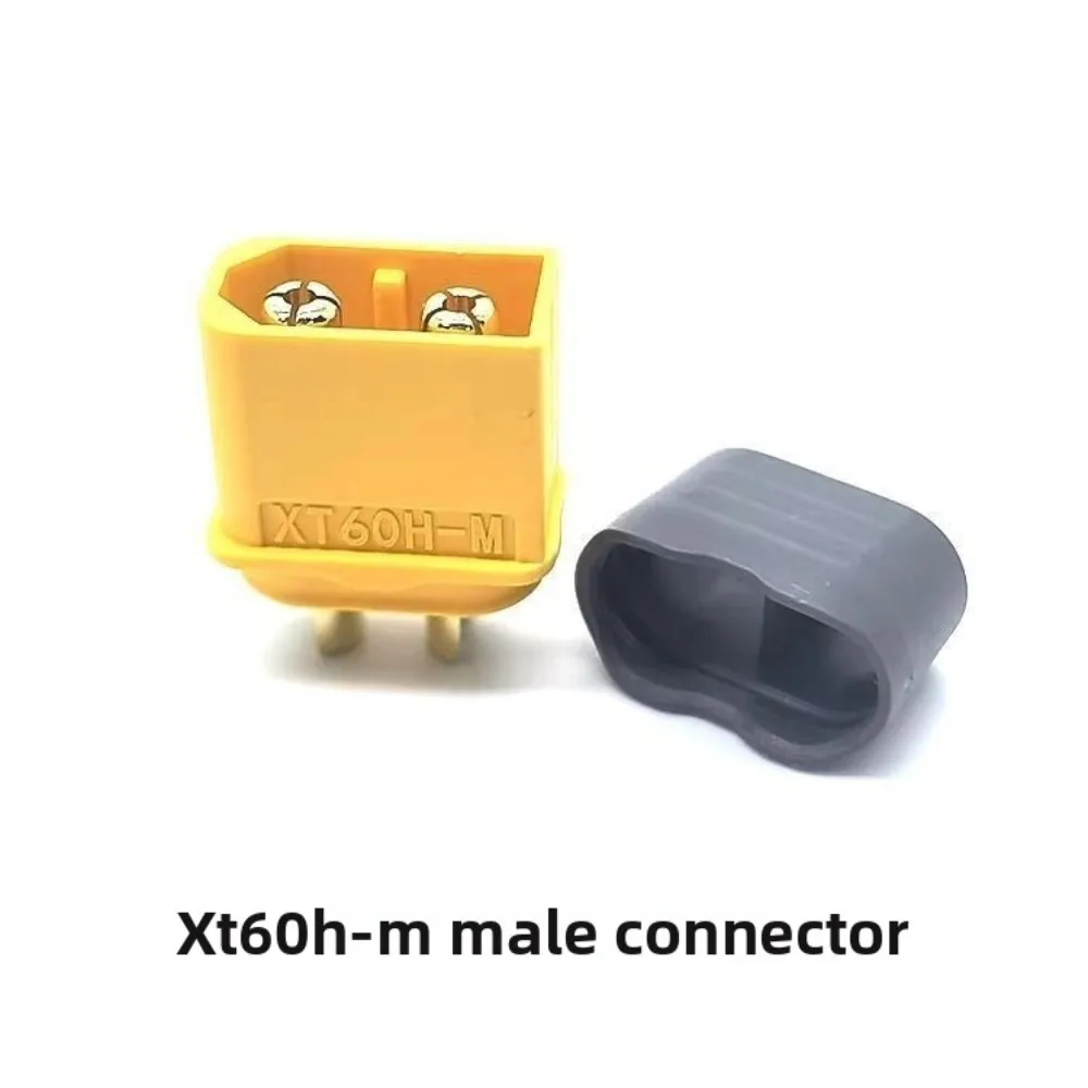 قابس XT60H، ذكر + أنثى + موصل مغلف باللون الأسود، قابس الموز المطلي بالذهب، لوحدة التحكم الإلكترونية في السرعة طراز RC #2