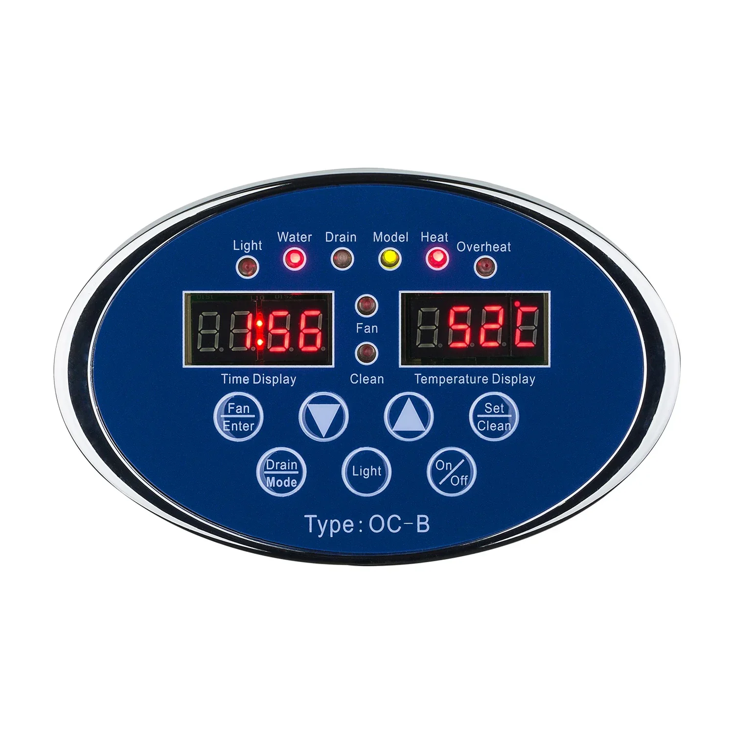 مولد بخار محيطي 9 كيلو وات مع وحدة تحكم رقمية لمستلزمات المصنع للاستخدام التجاري وتبخير سريع لغرفة حمام هام