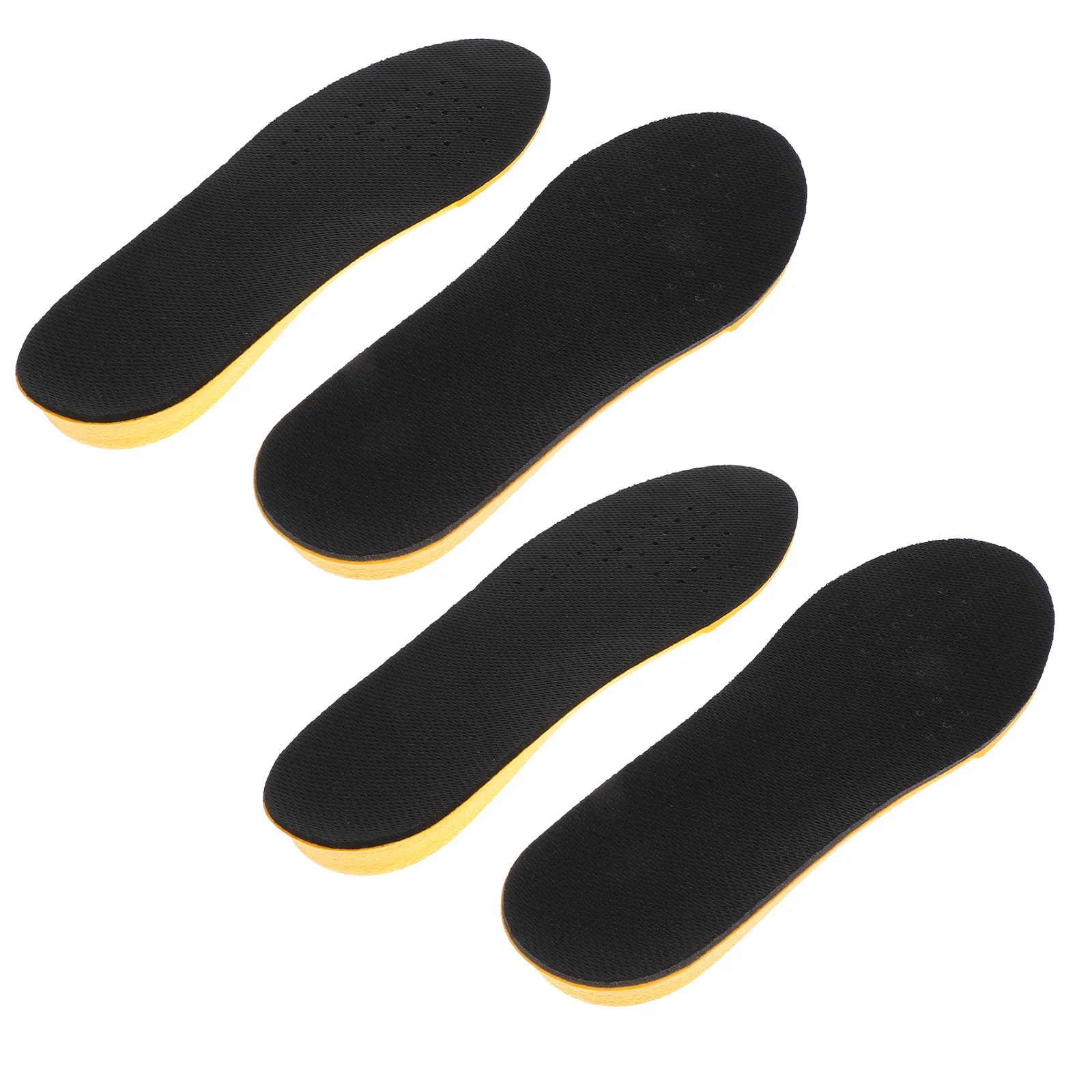 

2Pairs Durable Invisible Heightening Insoles Sweat Absorption Shoe Pads for Men and Women Inner Heightening Cushions