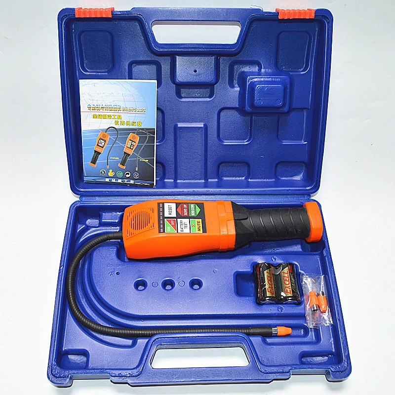 

Halogen leak detector, automotive air conditioning refrigerant leak detector, refrigerant Freon gas electronic detector