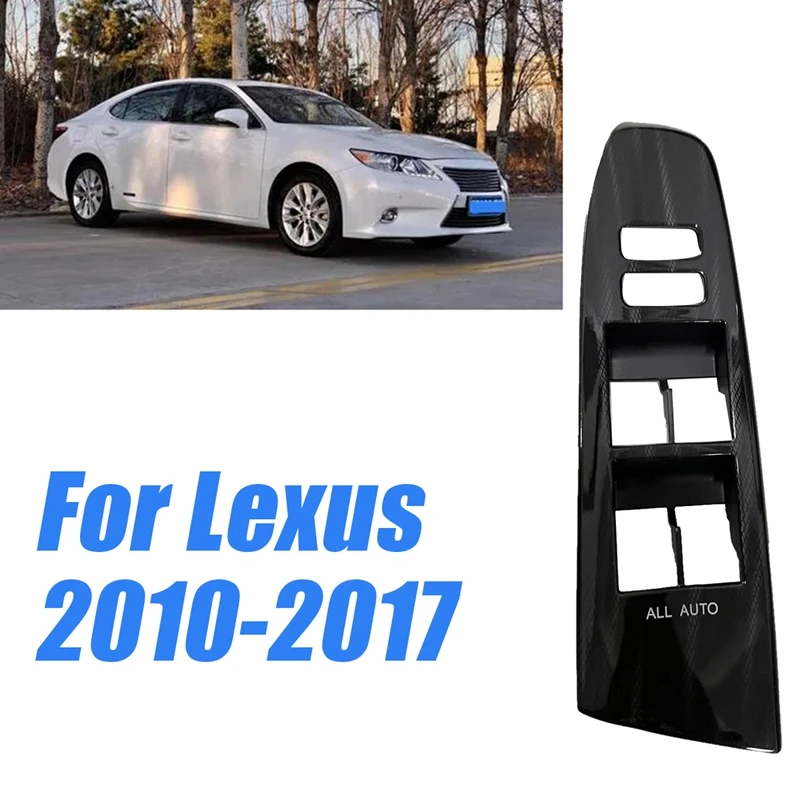 Door Armrest Switch Trim Panel Bezel 74232-0P040 For Lexus 2010-2017 Window Lift Button Cover 742320P040