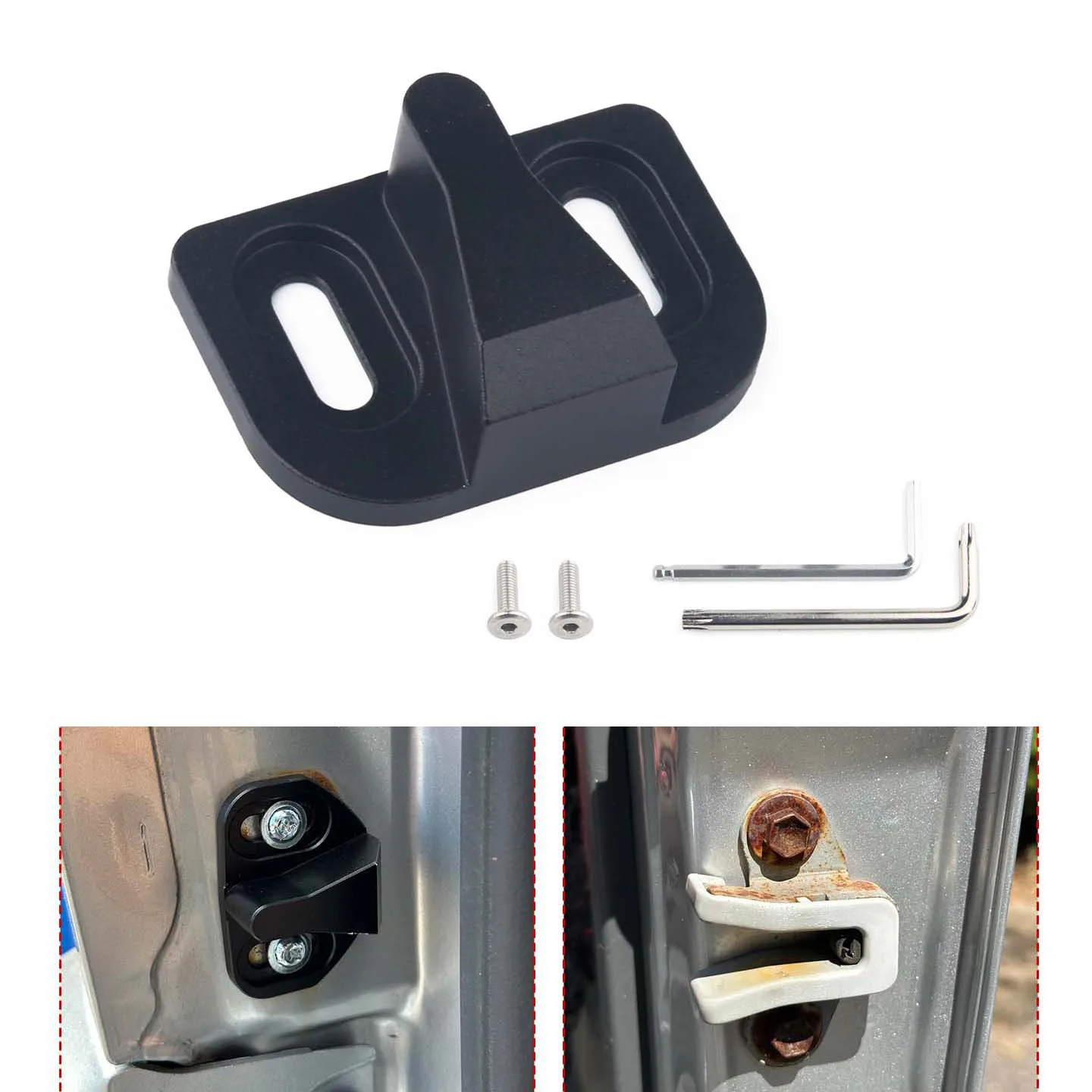 Tailgate Stop Stopper Limiter Reduce Abnormal Noise Fit for Toyota RAV4 FJ Cruiser Prado 120 Prado 150