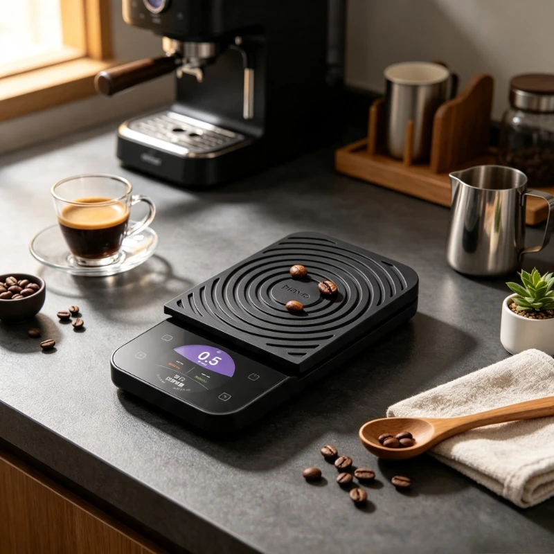 Smart Coffee Scale with Timer Touch Display High Precision Pour Over Espresso Brewing Weight Scale for Home Barista Coffee 커피 저울