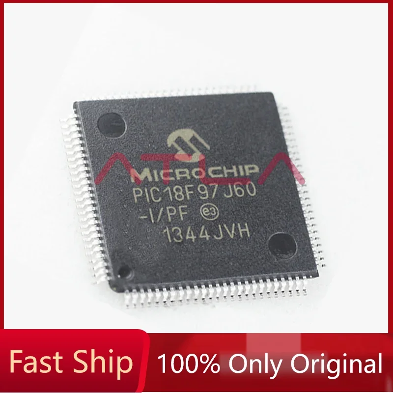 

1 Piece PIC18F97J60-I/PF TQFP-100 Silk Screen PIC18F97J60 QFP Chip IC New Original