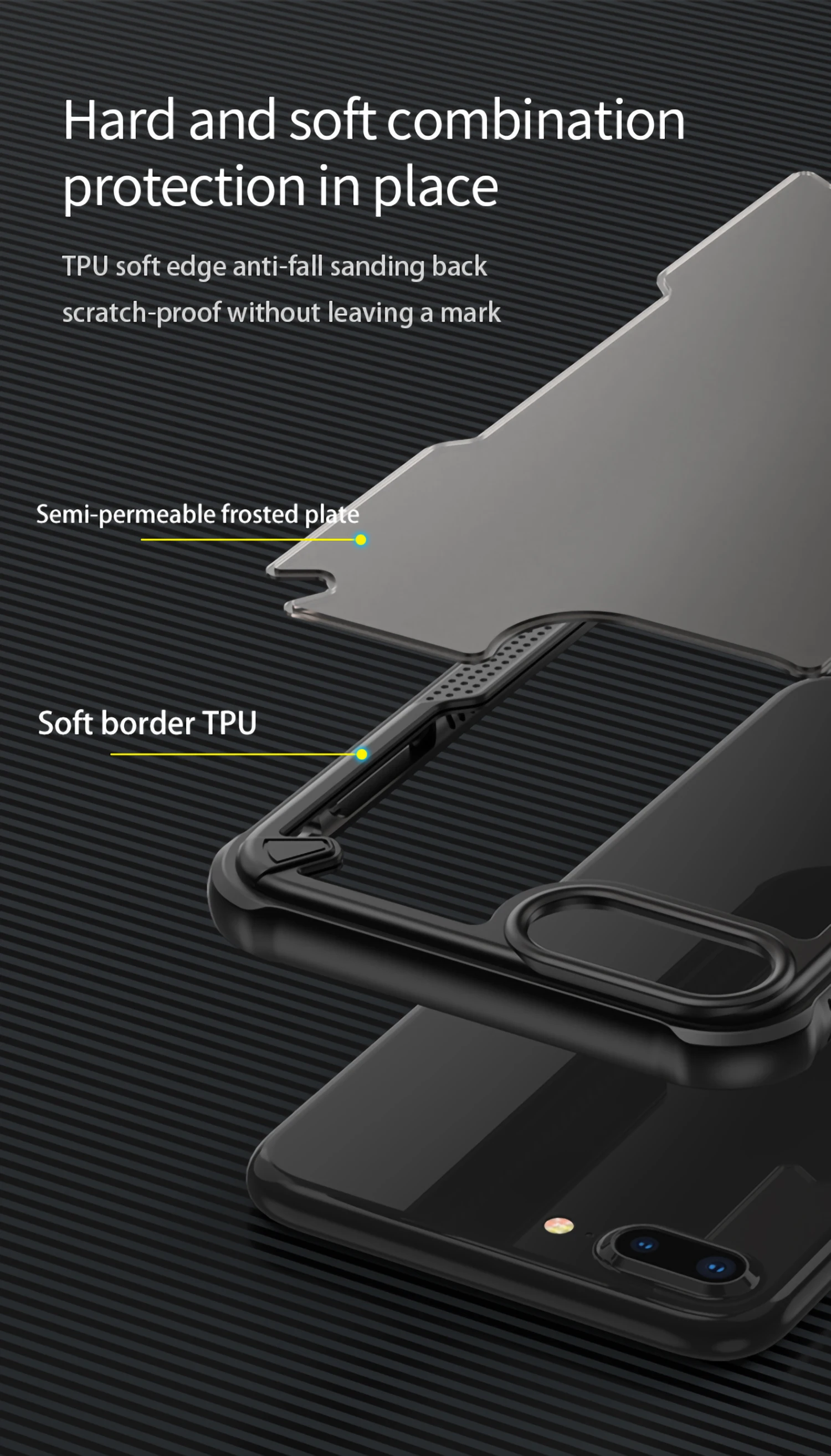 Magnetische, luxuriöse, matte, durchscheinende, stoßfeste Schutzhülle für iPhone SE3 SE2 6 7 8 Plus 7Plus 6S für Magsafe Wireless Charge Cover – Detail 5